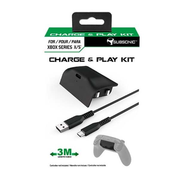 Subsonic XBOX Charge & Play Kit