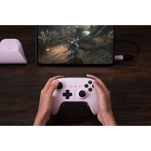 8BitDo Ultimate Controller with Charging Dock - Pink