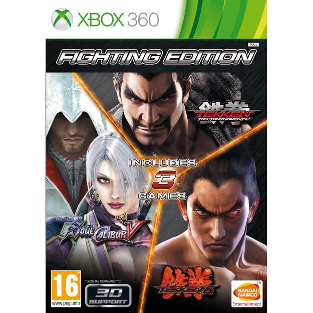 Fighting Edition: Tekken Tag 2, Tekken 6 & Soulcalibur V
      
        - Xbox 360