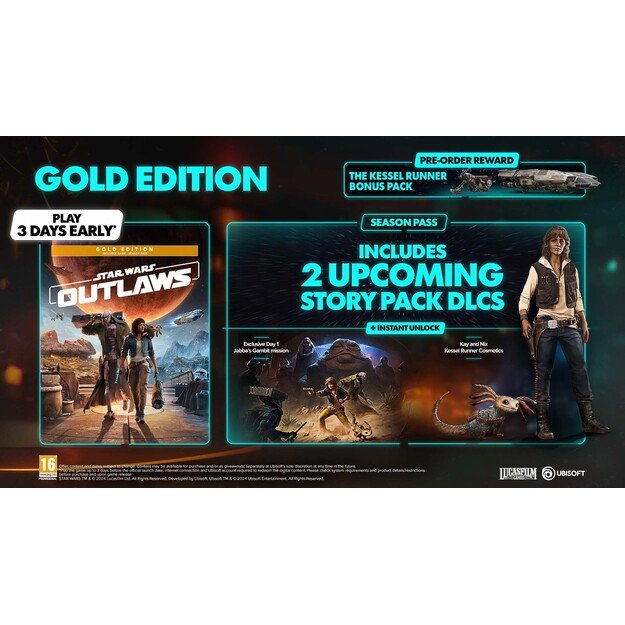 Star Wars Outlaws (Gold Edition)
      
        - PlayStation 5