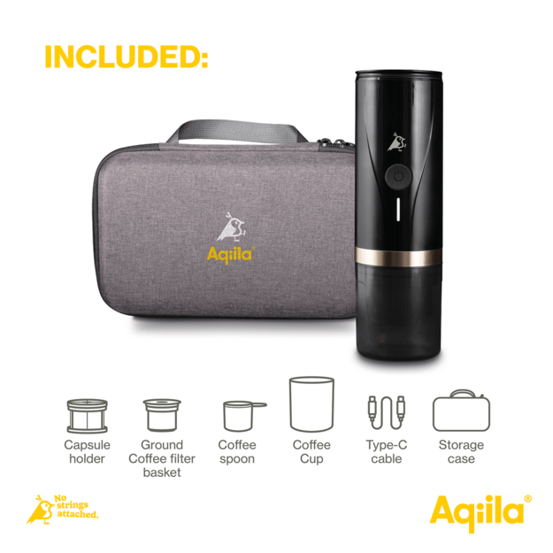 Aqiila - Coffeebird - Portable espresso machine