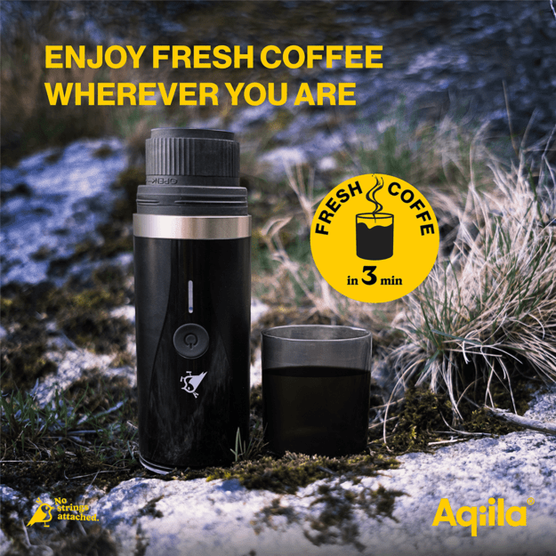 Aqiila - Coffeebird - Portable espresso machine