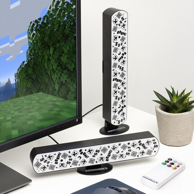 Minecraft Light Bar Set of 2 with Remote