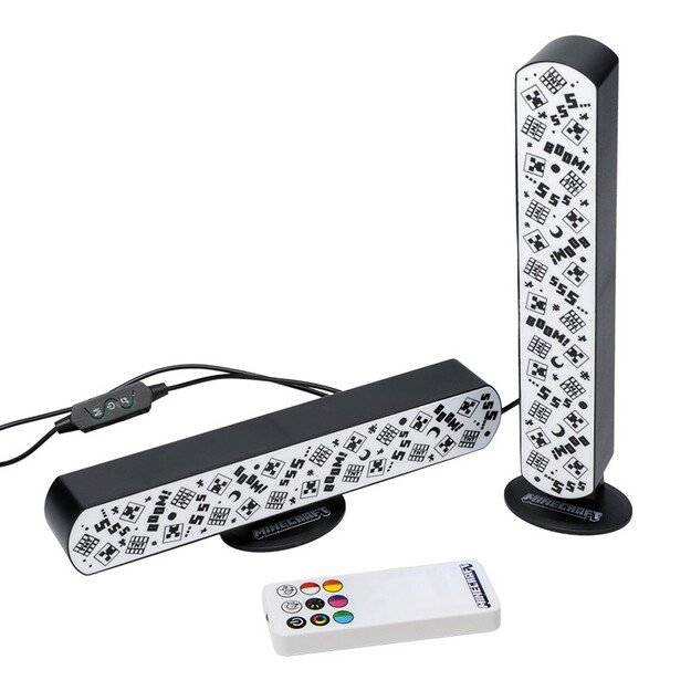 Minecraft Light Bar Set of 2 with Remote