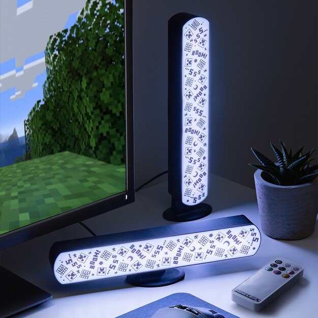 Minecraft Light Bar Set of 2 with Remote