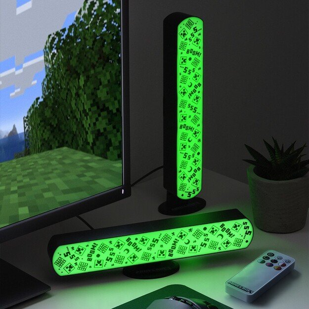 Minecraft Light Bar Set of 2 with Remote