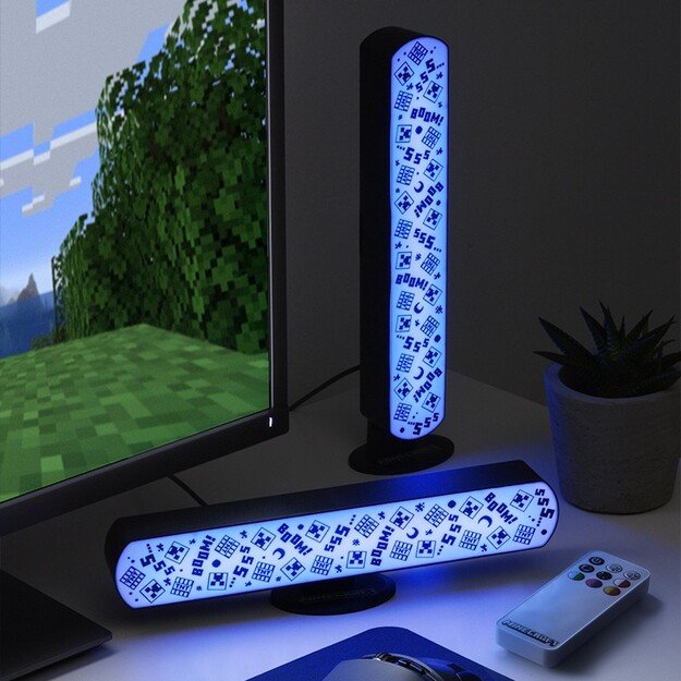 Minecraft Light Bar Set of 2 with Remote