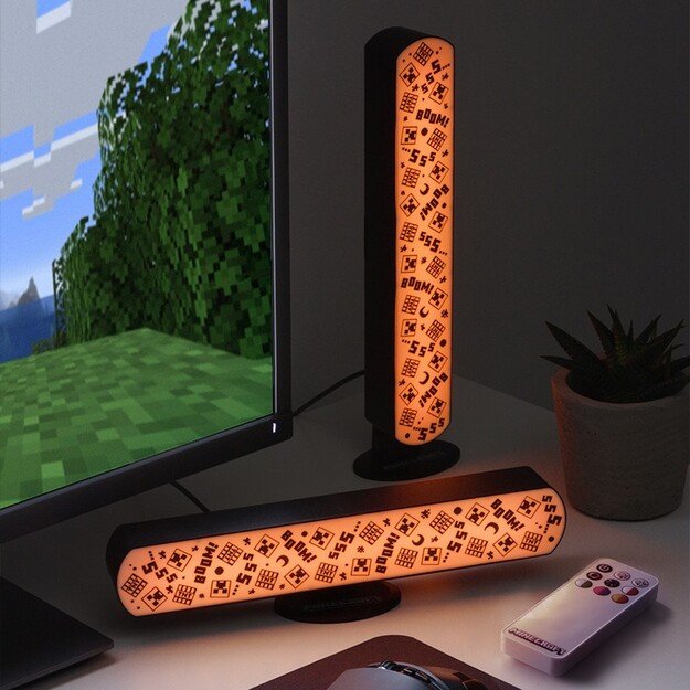 Minecraft Light Bar Set of 2 with Remote