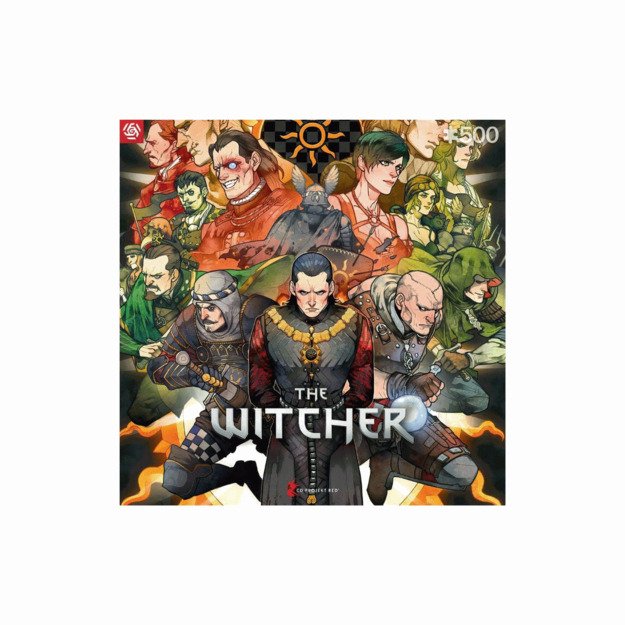 Good Loot - Gaming Puzzle: The Witcher Nilfgaard (500 pieces)