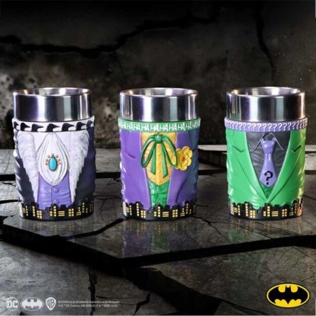 DC Batman Super-Villain Collectible Mini Cup Set