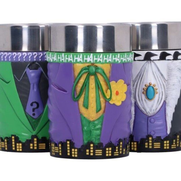 DC Batman Super-Villain Collectible Mini Cup Set