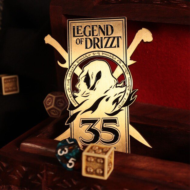 Dungeons & Dragons Limited Edition Legend of Drizzt 35th Anniversary Ingot