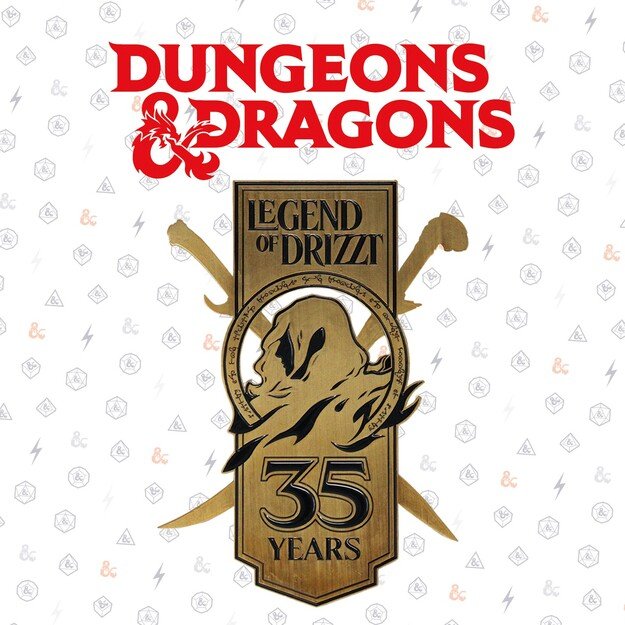 Dungeons & Dragons Limited Edition Legend of Drizzt 35th Anniversary Ingot