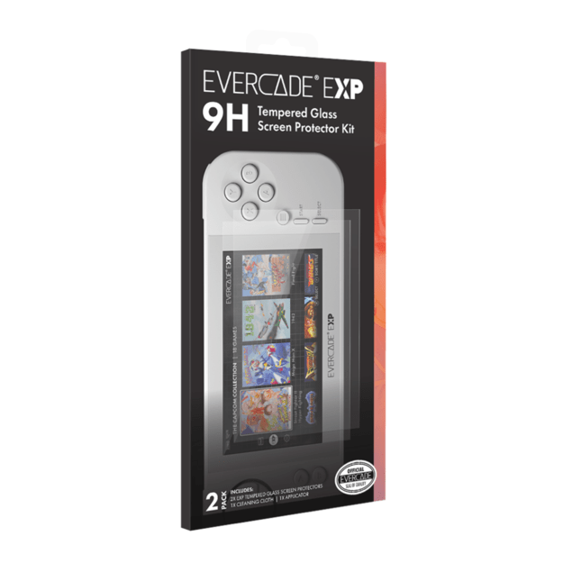 Evercade EXP Tempered Glass Screen Protector