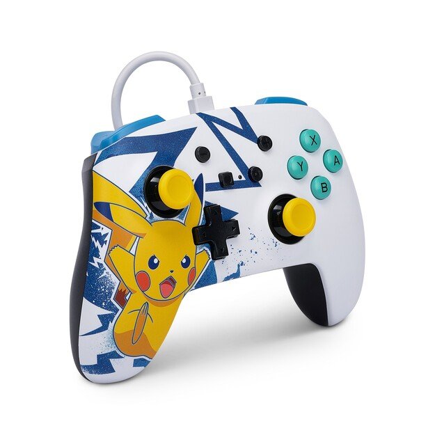 PowerA NSW ENH Wired Controller - Pikachu High Voltage /Nintendo Switch 9