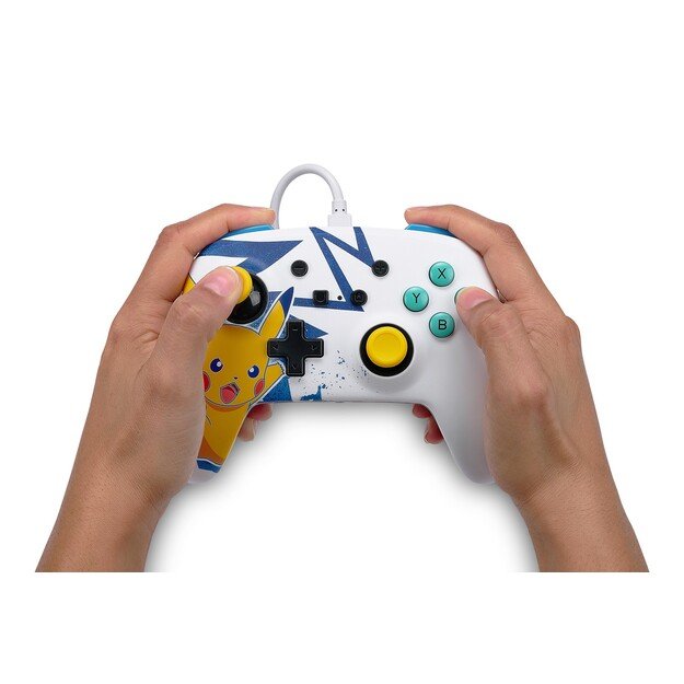 PowerA NSW ENH Wired Controller - Pikachu High Voltage /Nintendo Switch 3