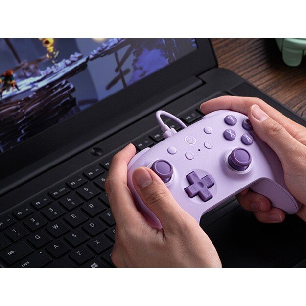 8BitDo Ultimate 2C Wired Pad Purple
