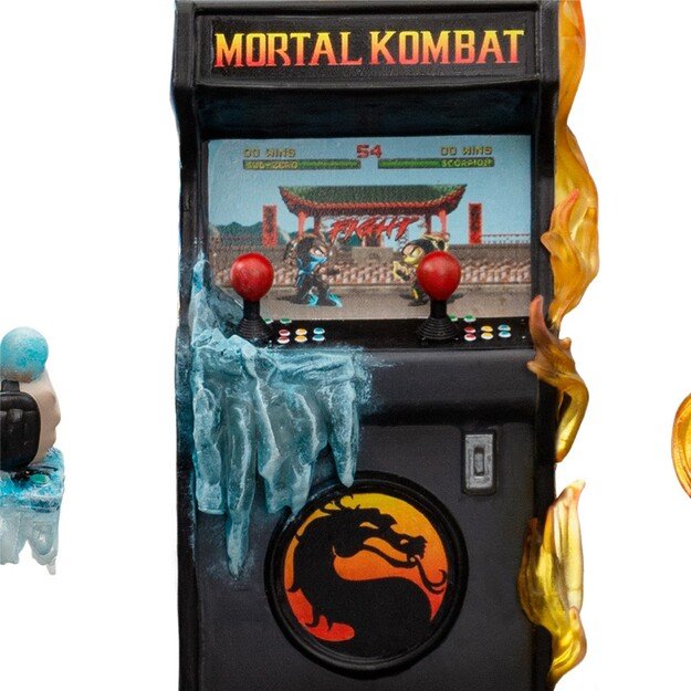 Iron Studios & Minico Mortal Kombat - Scorpion Vs Sub-zero Arcade Set Minico Figures