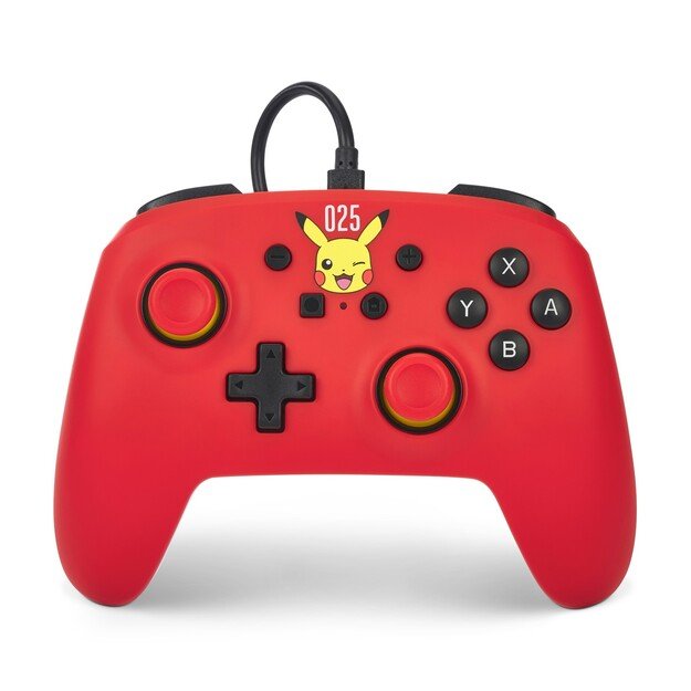 PowerA Wired Controller - Laughing Pikachu /Nintendo Switch