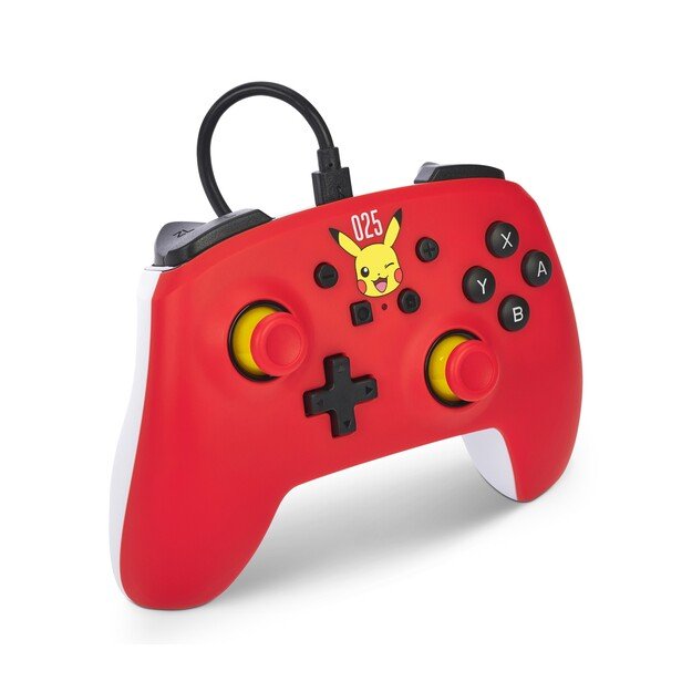 PowerA Wired Controller - Laughing Pikachu /Nintendo Switch