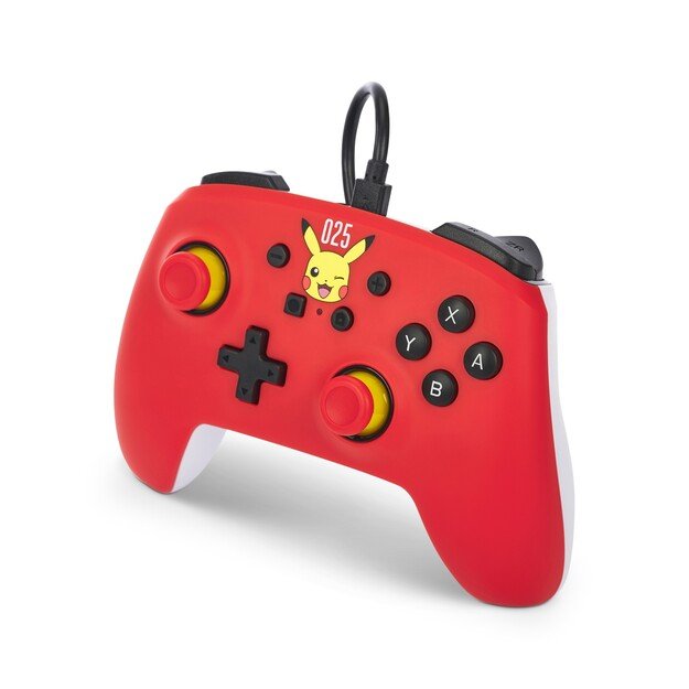 PowerA Wired Controller - Laughing Pikachu /Nintendo Switch