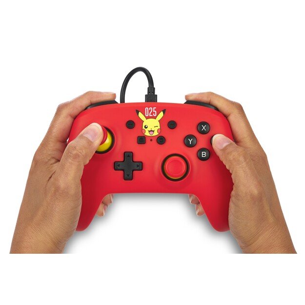 PowerA Wired Controller - Laughing Pikachu /Nintendo Switch