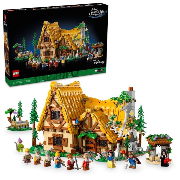 LEGO Disney - Snow White and the Seven Dwarfs Cottage (43242.)