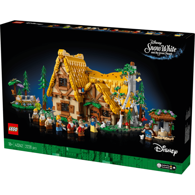LEGO Disney - Snow White and the Seven Dwarfs Cottage (43242.)