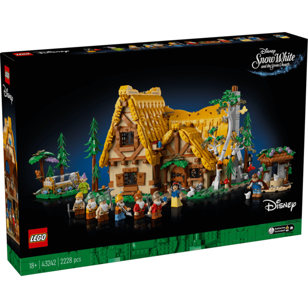 LEGO Disney - Snow White and the Seven Dwarfs Cottage (43242.)
