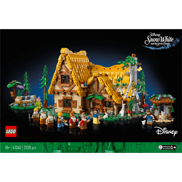 LEGO Disney - Snow White and the Seven Dwarfs Cottage (43242.)