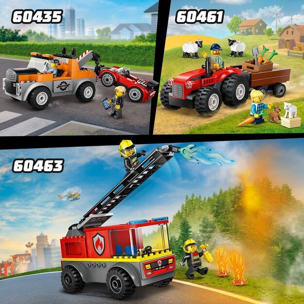 LEGO - LEGO City - Yellow Construction Wheel Loader (60450)