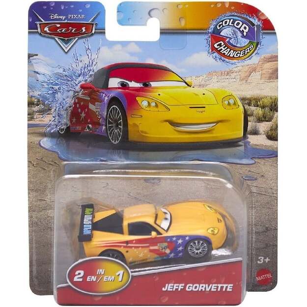 Disney Cars - Color Changers -Jeff Gorvette (HRX46)