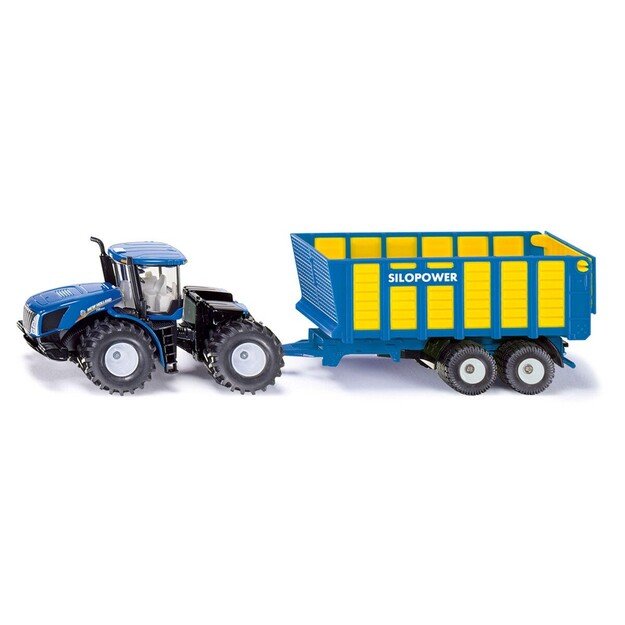 Siku - 1:50 Tractor With Silage Trailer (313-1947)