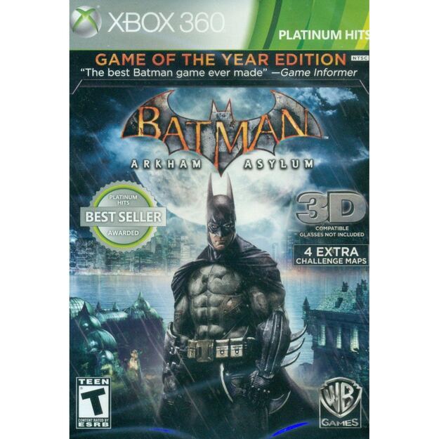 Batman: Arkham Asylum (Game of the Year Edition) (Platinum Hits) (Import)
      
        - Xbox 360