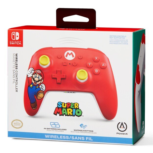 PowerA Wireless Controller - Mario Joy /Nintendo Switch