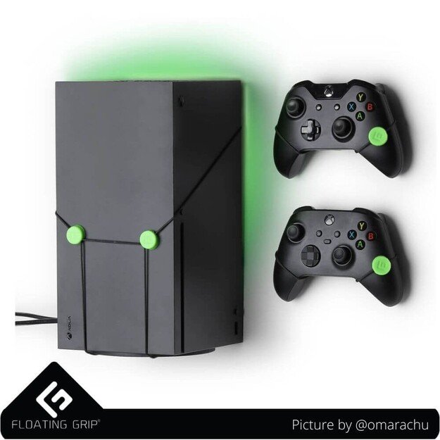 Floating Grip Led Wire Light with USB Green