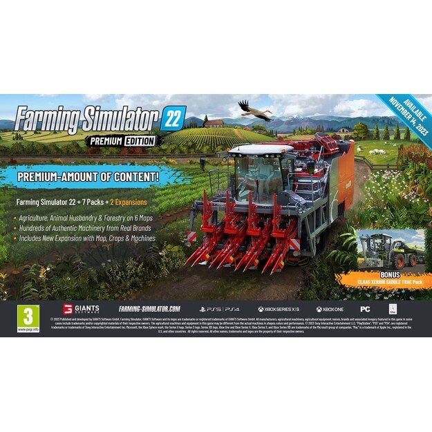 Farming Simulator 22 Premium Edition
      
        - PC