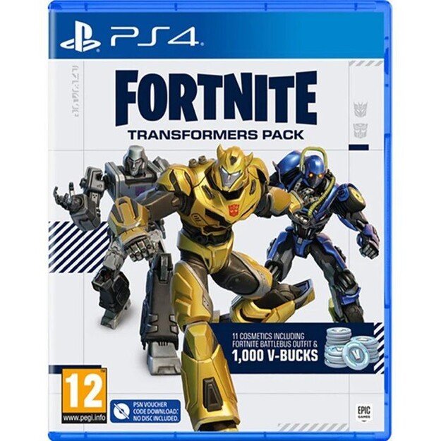 Fortnite: Transformers Pack (Code in a box)
      
        - PlayStation 4