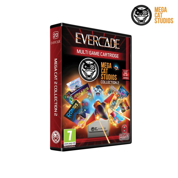 Blaze Evercade Mega Cat 2 Cartridge
      
        - BLAZE TAB Plus