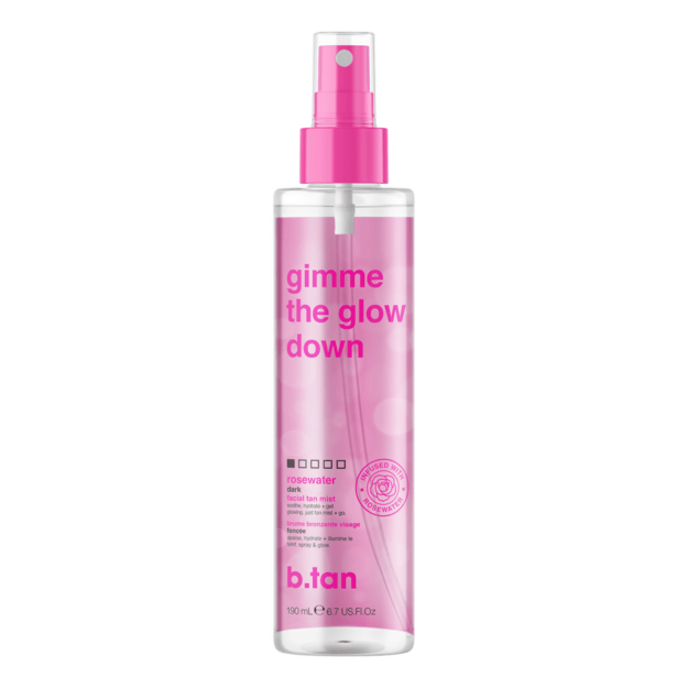 b.tan - Gimme The Glow Down Facial Tan Mist 190 ml