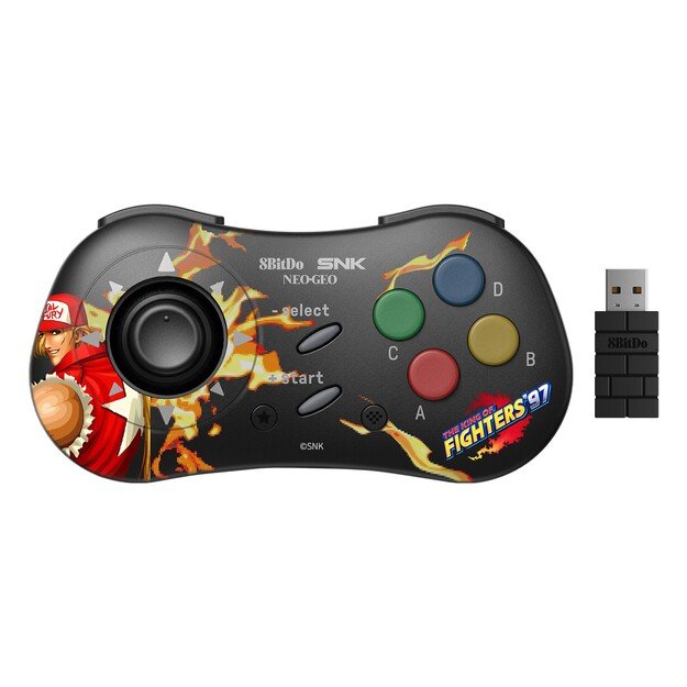 8BitDo NEOGEO Wireless Pad Terry Bogard