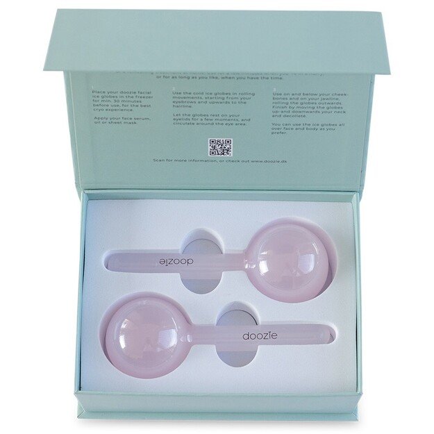 doozie - Facial Ice Globes 2- Pack Milky Rose