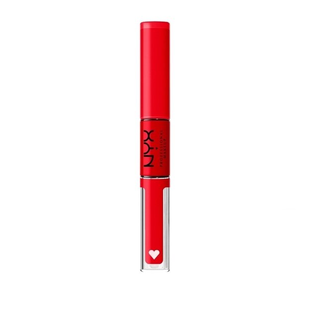 NYX Professional 466 - Shine Loud High Pigment Lip Shine - Rebel In Red