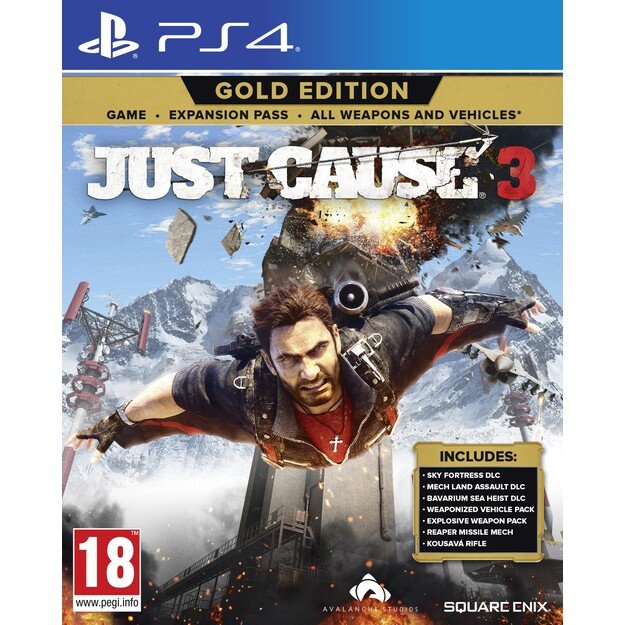 Just Cause 3 - Gold Edition
      
        - PlayStation 4