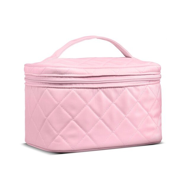 Gillian Jones - Beauty Box in quilted nylon Pink