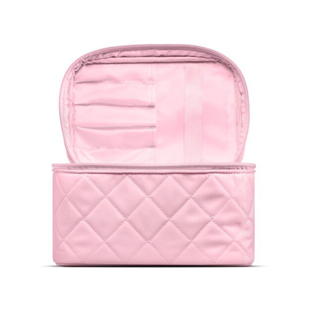 Gillian Jones - Beauty Box in quilted nylon Pink