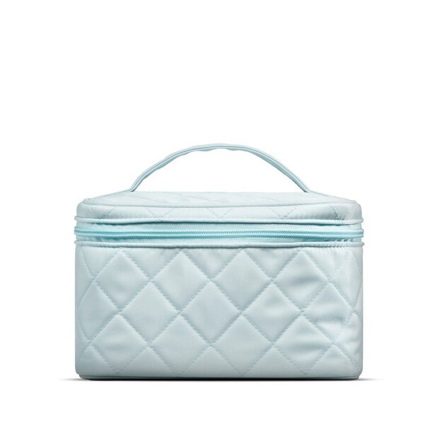 Gillian Jones - Beauty Box in quilted nylon Blue