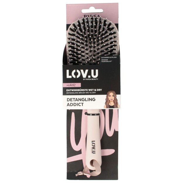 Parsa - LOV.U W&D Detangling Brush Beige