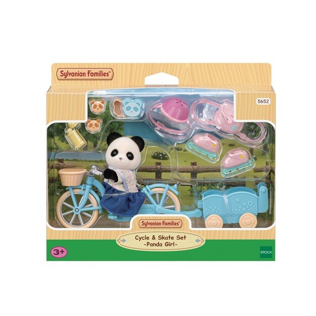 Sylvanian Families - Cycle & Skate Set - Panda Girl (5652)