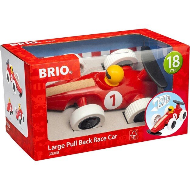 BRIO - Large Pull Back Race Car - (30308)